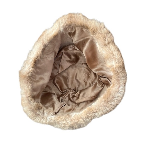 Vintage Mink Fur Hat | Blonde Cloche Women’s OS - Picture 5 of 8